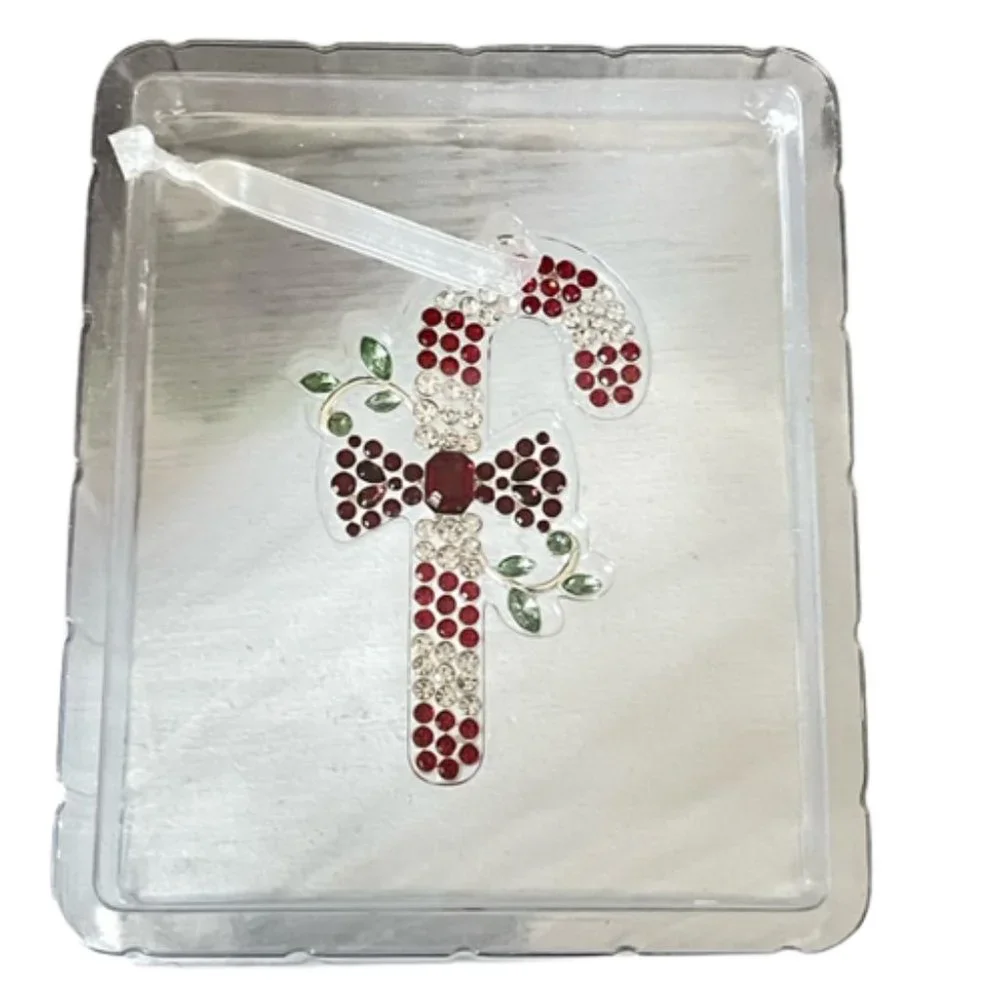 Dazzling Candy Cane Christmas Ornament Hallmark Keepsake 2022